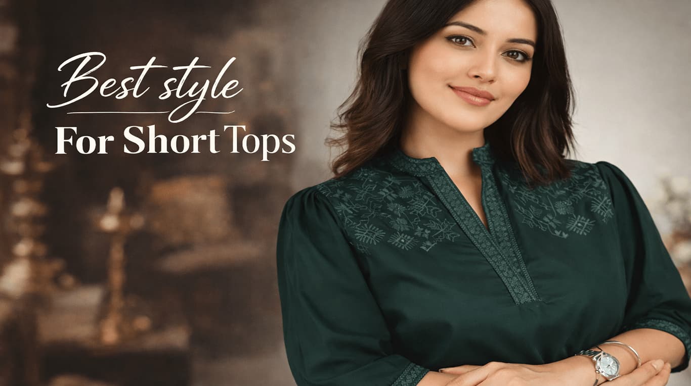 How to style short tops for Indian women